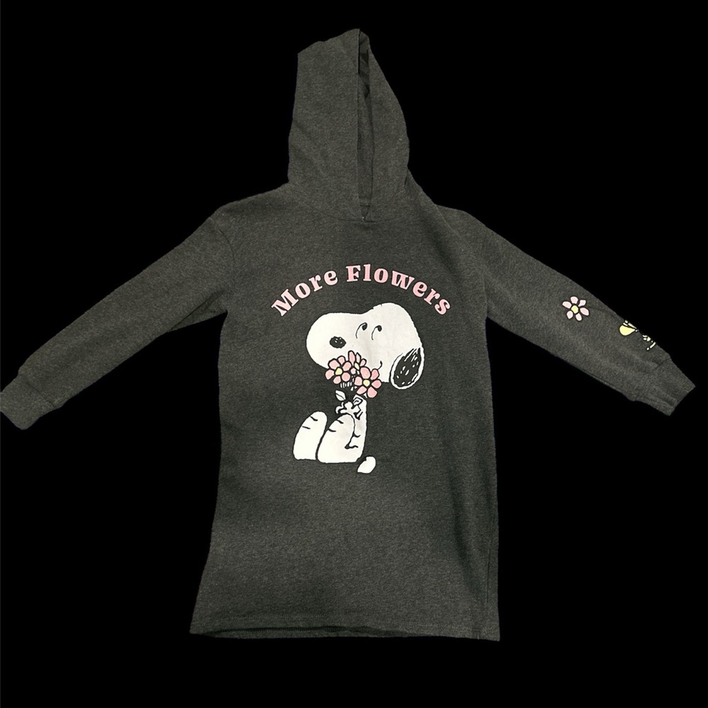 Peanuts Snoopy Hooded Dress EUC